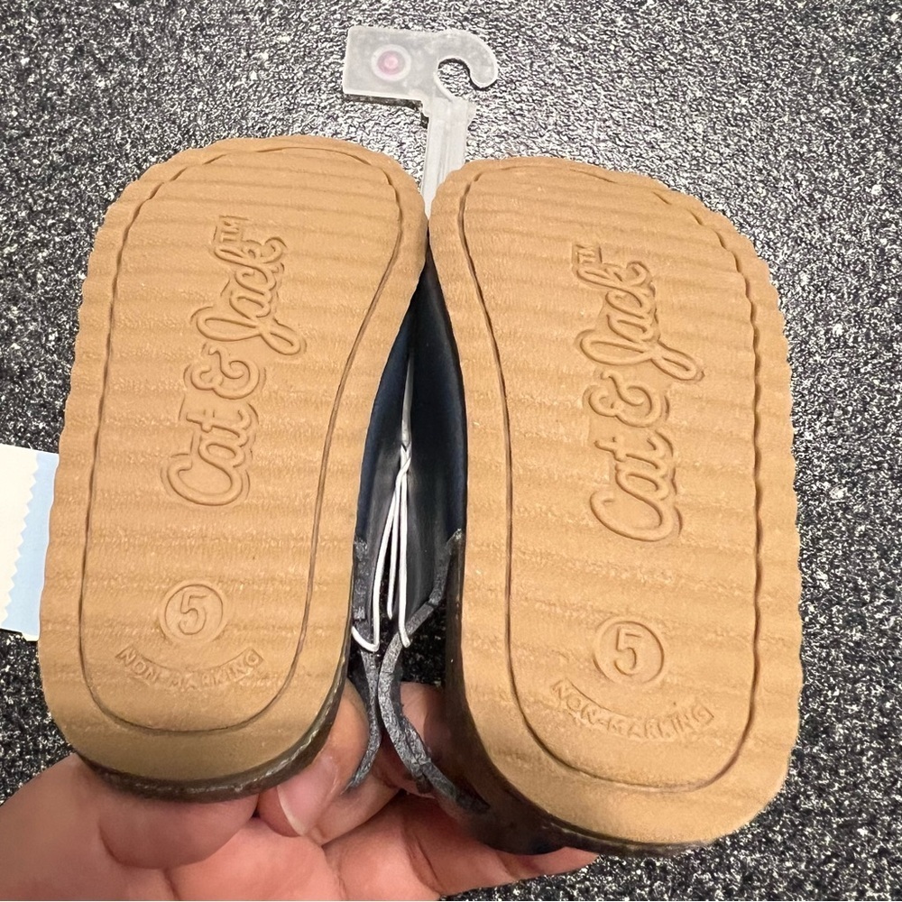 NWT Cat & Jack Toddler Girls Reagan Footbed Sandals- Size 5 - Picture 4 of 5